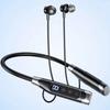 Neck-mounted Wireless Bluetooth Earphones LED Digital Display Sports Headsets  Outdoor