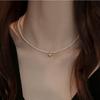 Aurora Freshwater Pearl & Millet Bead Clavicle Necklace - High-End, Natural, Versatile Design