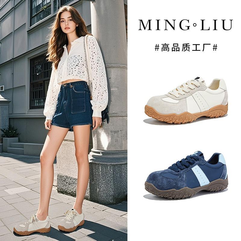 The inner height of the toe head is increased by 2.5cm. Retro leather is new in autumn. Versatile