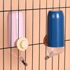 No-drip Pet Water Dispenser 500ml 700ml Dog Water Bottle Leak-Proof Cage Hanging Water Feeder for Small Medium Pets Cats Dogs