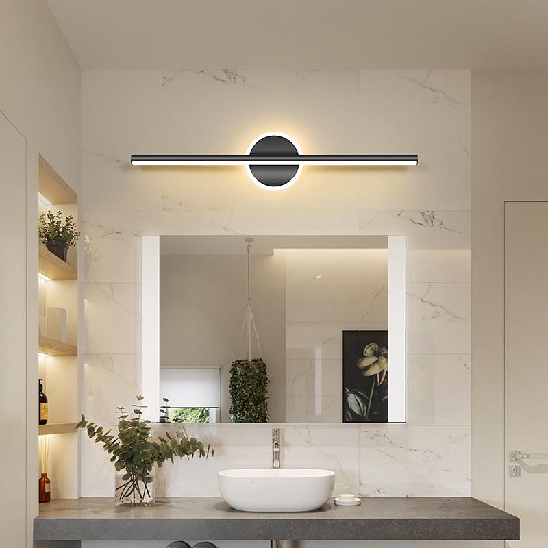 Modern LED Vanity Mirror Light: Simple Bathroom Wall Lamp for Makeup & Cabinet Illumination