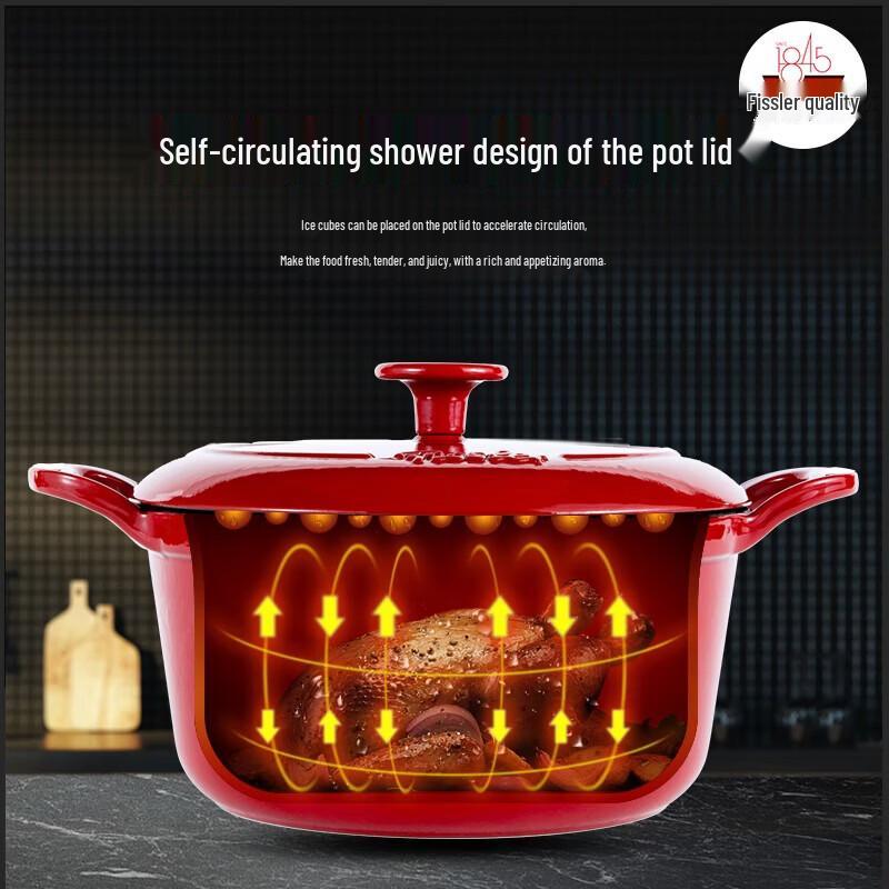 Fissler Enamel Cast Iron Dutch Oven