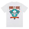Guns N Roses Grafikdruck T-Shirt Vintage Streetwear Kurzarm Mode Rundhals T-Shirt Damen T-Shirt