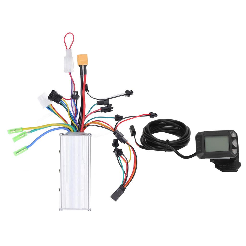 Brushless Controller Kit 36V 48V 500W Electric Motor Controller LCD Display Kit for Electric Scooter Electric Bike