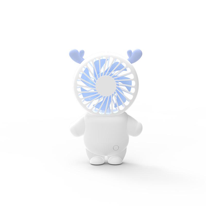 2024 new desktop fan usb charging handheld small fan portable mini dormitory desktop fan gift log