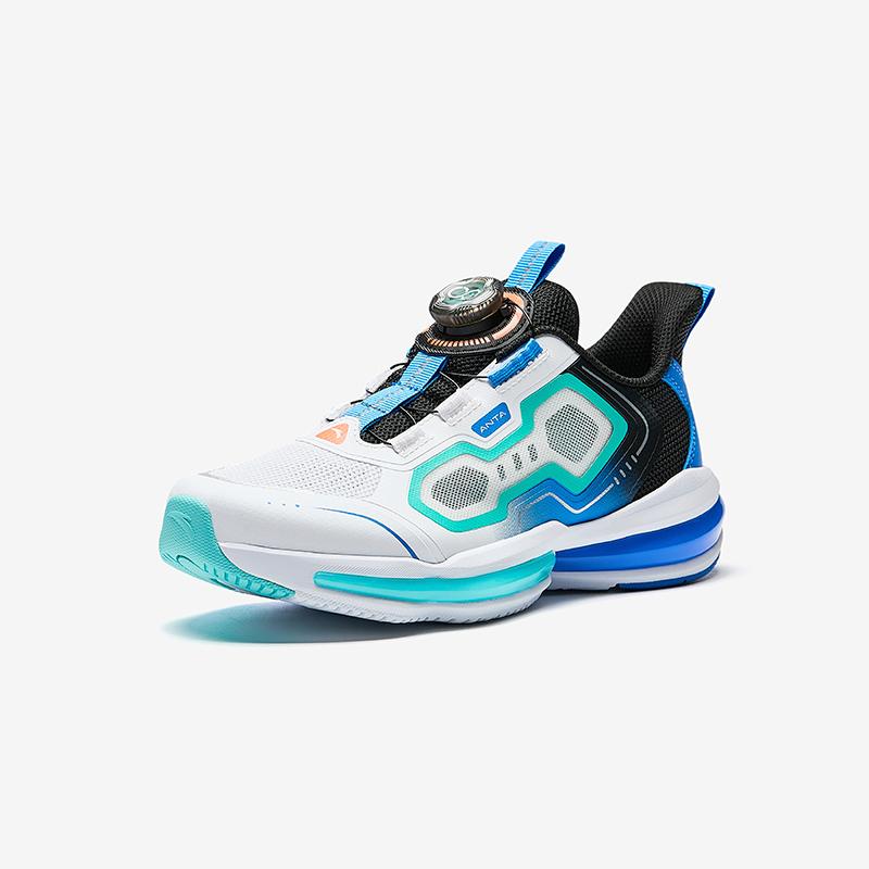 Anta Kids Comfortable Versatile Trendy Knob Button Large Mesh Sports Shoes Men Sneakers A12525544
