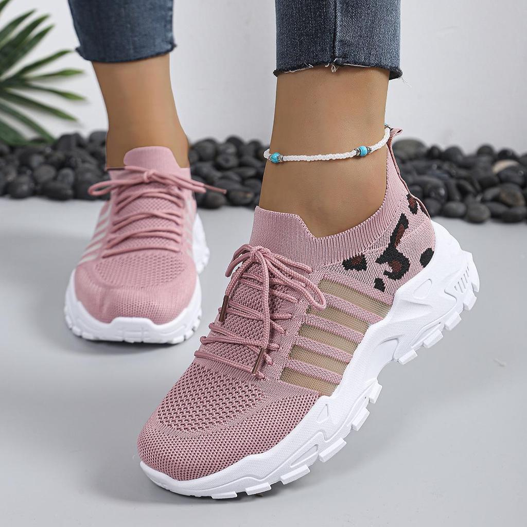 Women's Summer Lightweight Running Shoes - Trendy Flat Bottom Sneakers for Students and Casual Wear