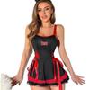 Chic European & American Erotic Lingerie: Sexy Role-Play Pajamas for Women, Flirtatious Nurse Uniform