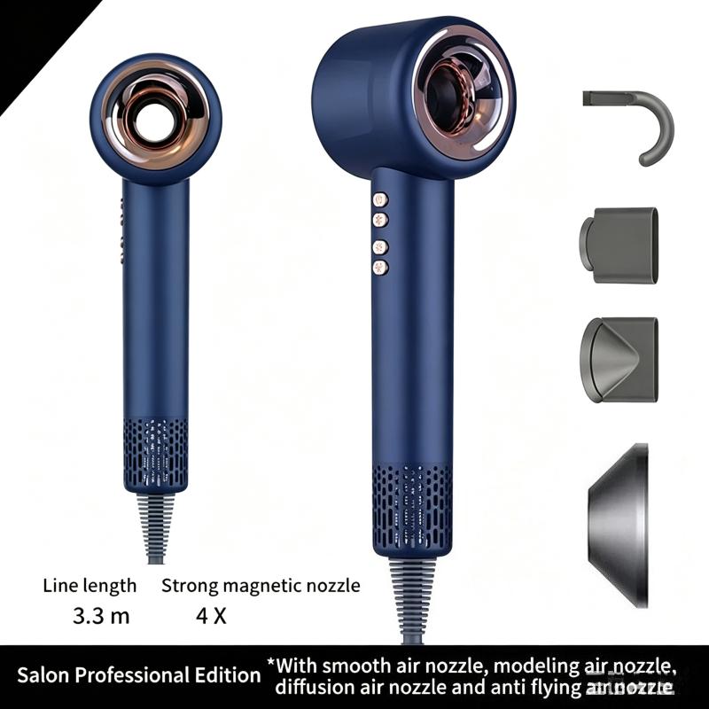 220V Super Hair Dryer Leafless Hair Dryer Personal Hair Care Styling Negative Ion Tool Constant Anion Electric Hair Dryers