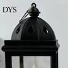 Christmas Tree Decorative Wind Lamp with Handle Watertight Illumination Santa Garden House Print Xmas Style Candelabra Light Home Decor Party