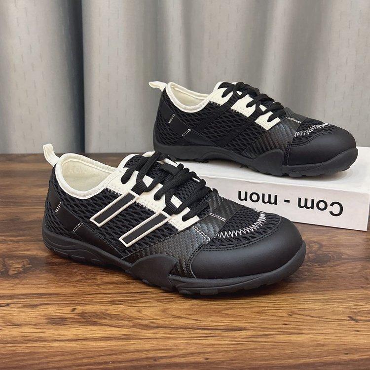 

Leather German training shoes women s 2025 new popular shoes women s shoes sports shoes women s summer thin breathable mesh Forrest Gump shoes 35