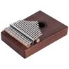 Kalimba 17 Key Maple Thumb Piano Tuning Hammer Portable Finger Instrument for Beginner