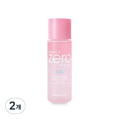 Banilla Co. Clean It Zero Struccante Lenitivo Labbra e Occhi, 2 confezioni, 99ml