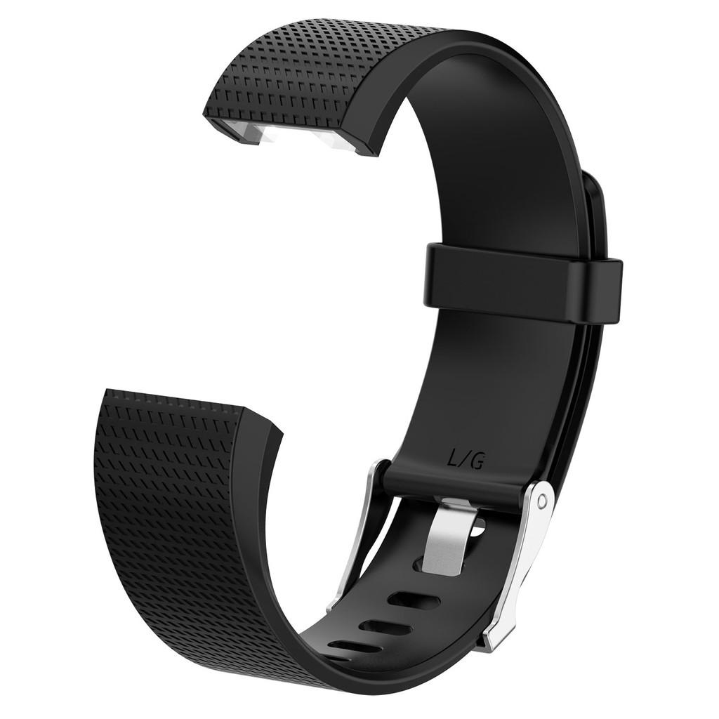 Compatible Charge Fitbit Plaid Strap With Silicone Material In Colors Multiple