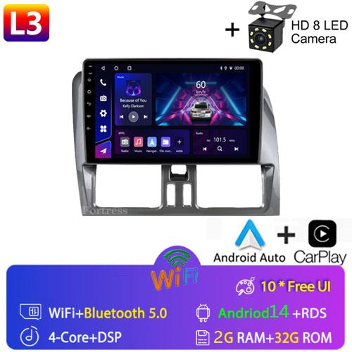 Android 13 For Volvo XC60 2008 - 2017 Car Radio Multimedia Video Player Navigation GPS Android No 2din 2 Din Dvd