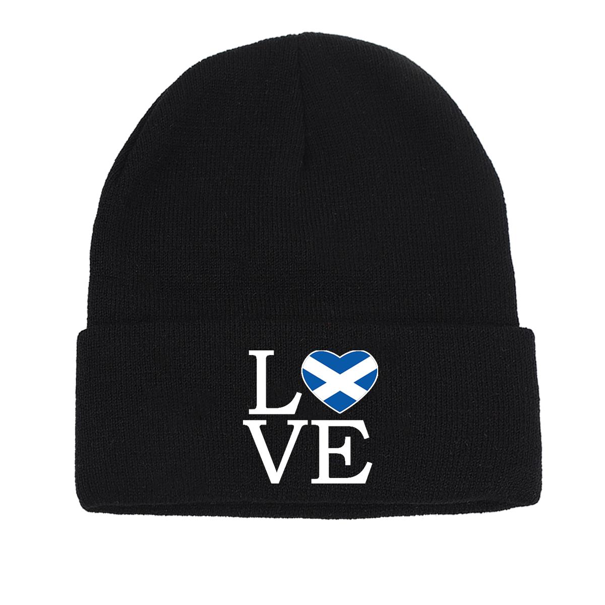 

Вязаная шапка-бини с леопардовым цветочным принтом, шапка-бини, мягкая ветрозащитная однотонная шапка-боннет, вязаная шапка-бини as the picture чёрный