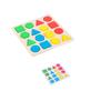Enlightenment Early Education Parent-Child Interaction Children'S Puzzle Battle Geometry Block Toys Shape Color Matching Puzzle