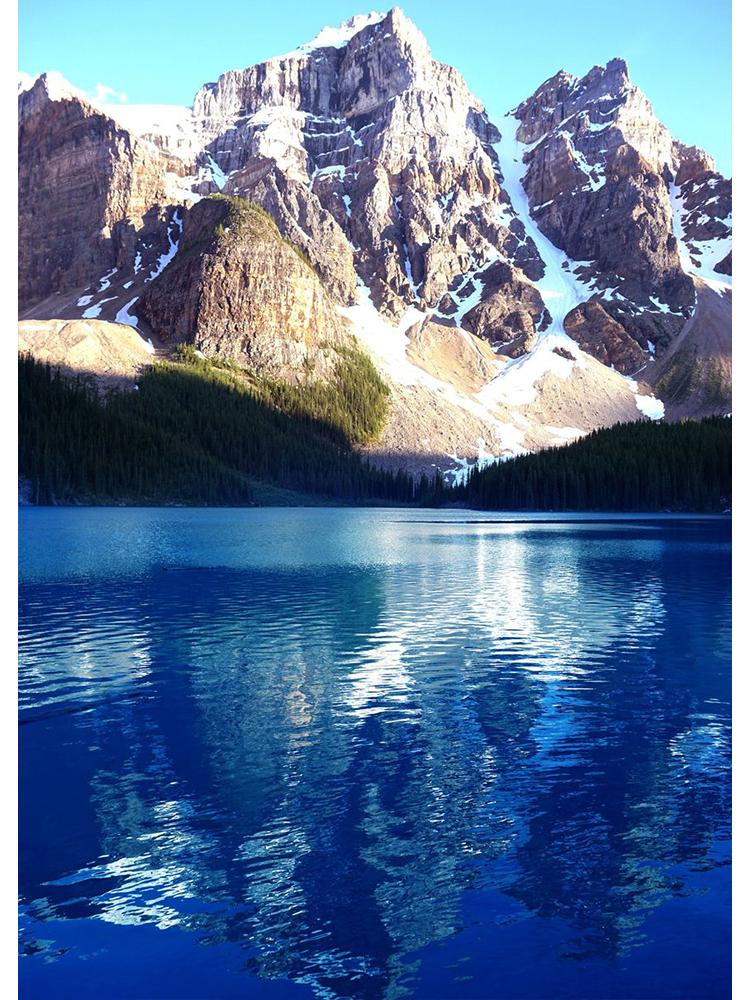 Nordisk Natur Landskap Grønn Skogsvei Fjellsjø Plakat Lerretsmaleri Veggkunst For Moderne Stue Hjem Dekorasjon