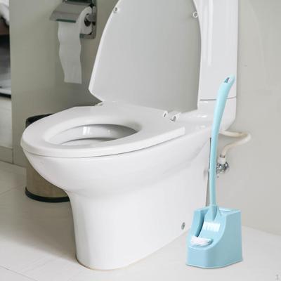 Bathroom Scrubber with Holder, Head Toilet Brush for Home Use