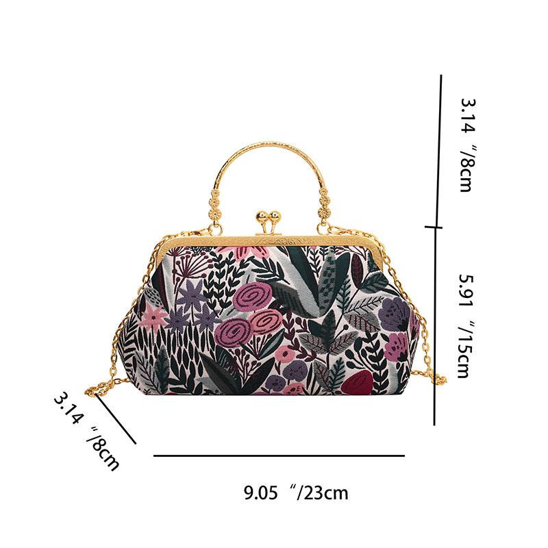 Damentasche Neue Kettentasche Frau Bankett Handtasche Exquisite Sticktasche Kleine Umhängetaschen Party Messenger Bag Hohe Qualität