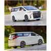 1:24 Scale Toyota Alphard MPV Car Model Alloy Car Die Cast Toy Car Model Pull Back Children Toy Collectibles Scale Model Car