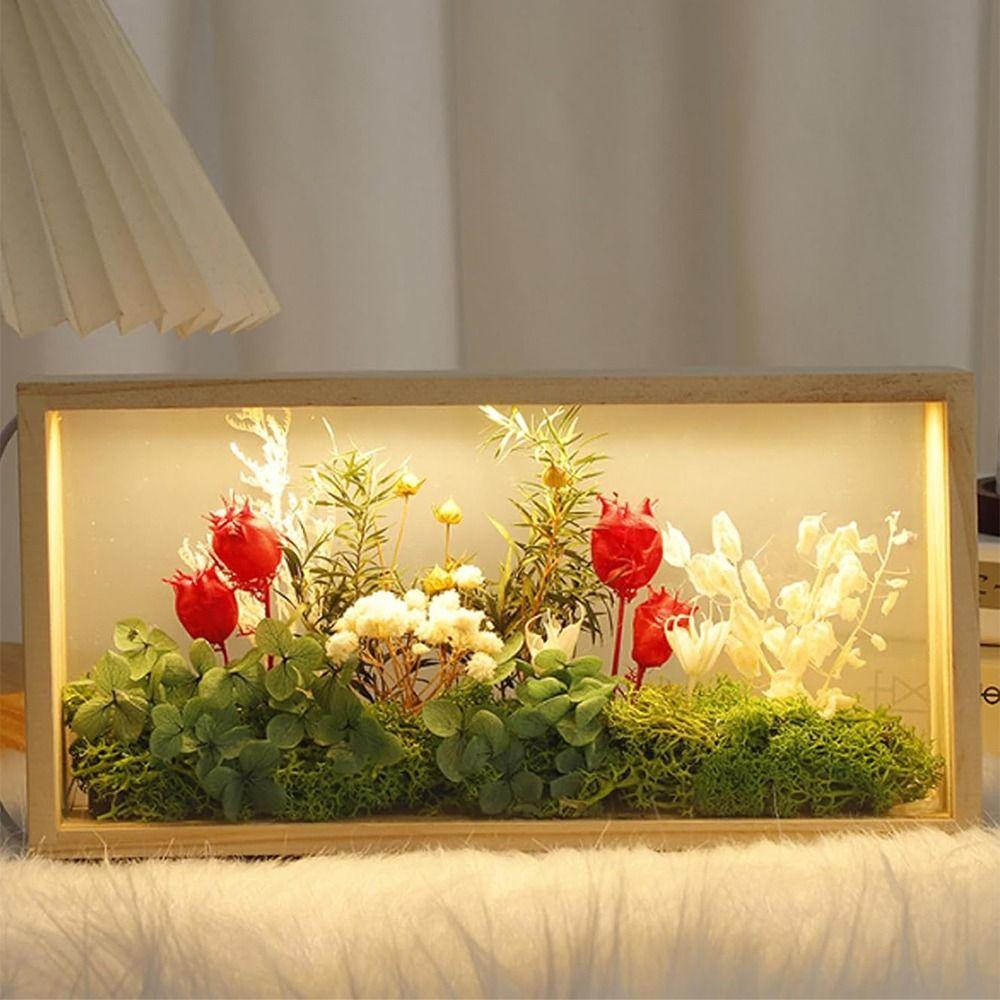 DIY 3D Picture Frame Rectangle Figures Display Case Durable Doll Display Stand  Office Decoration
