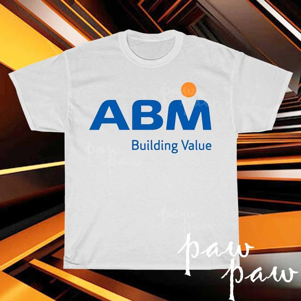 Новая футболка ABM building Industries Логотип Американская Футболка Смешная Размеры от S до 5XL S