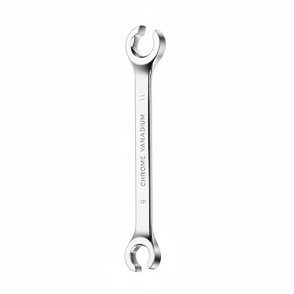 Mirror Finish Open Ring Spanner Double Head High Torque Wrench Double Head Spanner  Car Repair 9-11