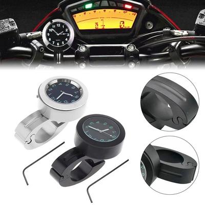 Schlankes Design Wasserdichte Motorraduhr mit einfachem Montagesystem