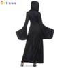 Long Black Stylish Vampire Dress For Women Perfect For Stage Shows And Themed Parties