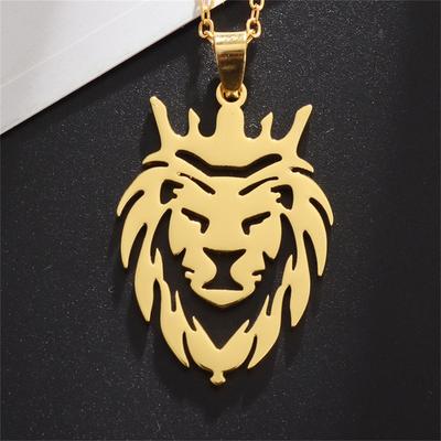 Stainless Steel Necklace, Trendy Hip,hop Pendant, And Stylish.