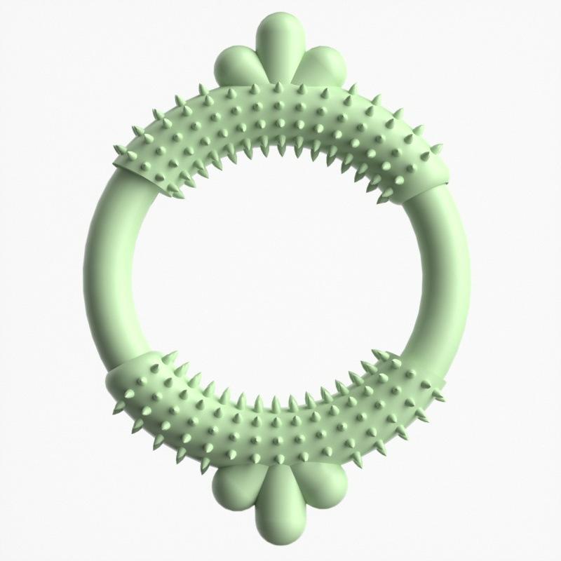 Pet Toy Dog Toy TPR Carrot-shaped Succulent Gnawing Teething Ring Set