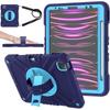 Silicone Shockproof Rotating Stand Case With Pen Slot Shoulder Strap IPad Air 11 Pro Kids Friendly Full Coverage