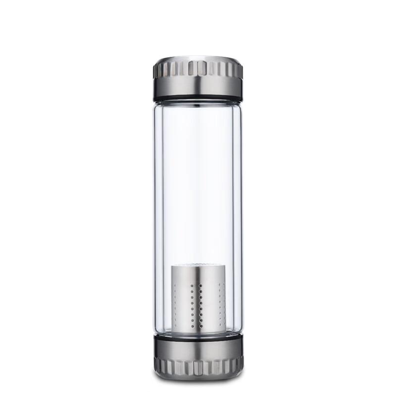

OLOEY Double Wall Glass Tea Infuser Bottle