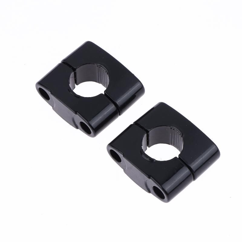 1Pair 22Mm Handlebar Clamp Direction Fixing Clip Motorcycle Handlebar Clamp For Scooter Atv Quad Bike Handlebar Strength Support