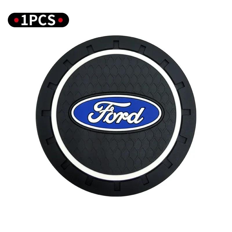 

Focus New Car Coaster Water Cup Bottle Holder Anti-slip Pad Mat For Ford Ecosport Edge Figo Flex Focus Fusion Fiesta Accessories