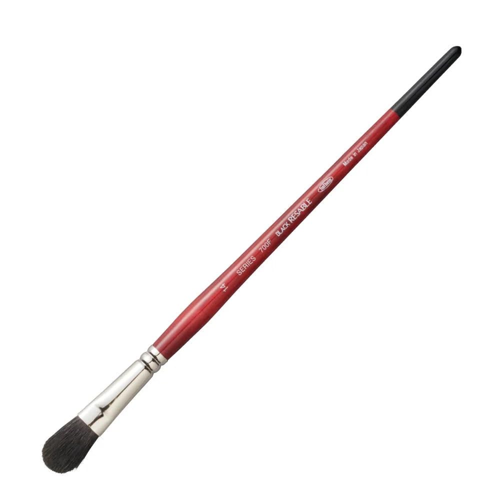 

Holbein Watercolor Brush Black Resable 700F Filbert 14 204108 No.