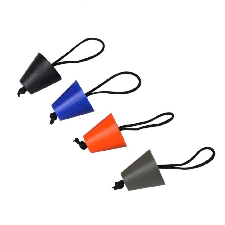 Waterproofed Silicones Kayaks Drain Hole Stoppers with Lanyards Universals Drain Hole Plugs for Canoes Boats Accessories
