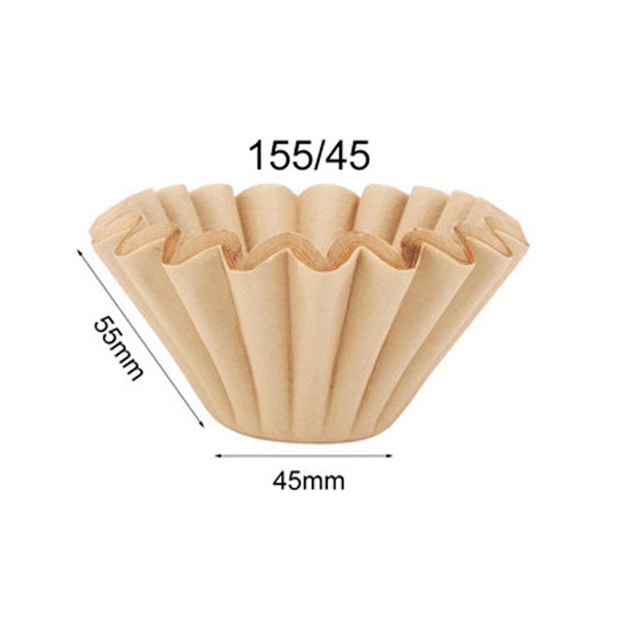 Bowl-Shaped Drip Coffee Filter for Hand-Pour American Coffee Maker