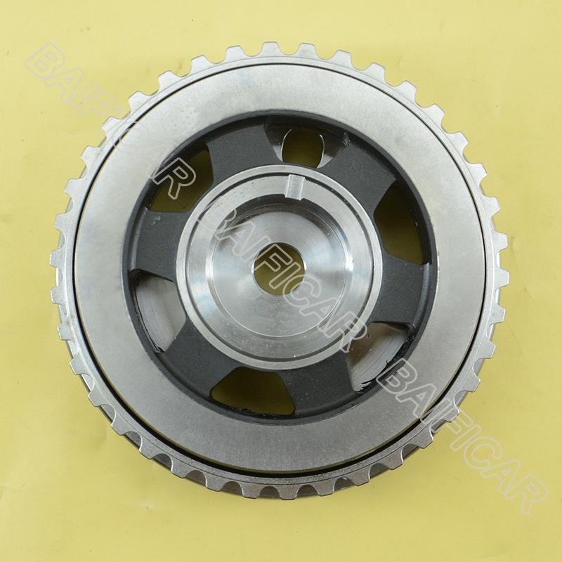 Baificar New Exhaust Timing Gear Camshaft Belt Pulley 0805J4 9654208480 For Peugeot 307 307CC 206 407 Citroen C4 C5 2.0 16V