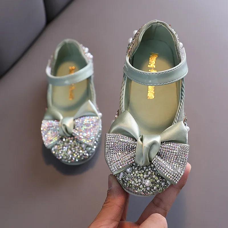 

Sandals Toddler Girl Childrens Shoes Pearl Rhinestones Shining Kids Shoes Baby Girls Shoes Girls Thong Sandals 24