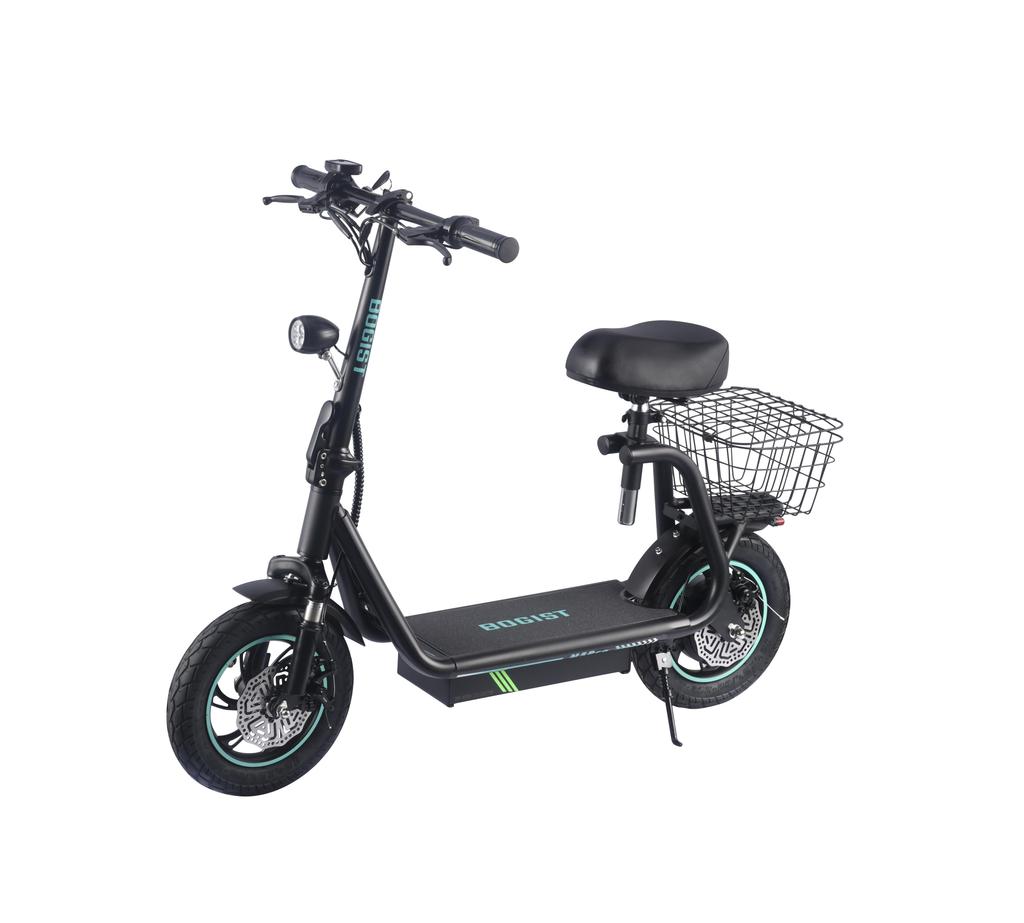 Trottinette Électrique BOGIST 500W 48V 15Ah Vitesse Max 42km/h Autonomie 35–45km Conception Pliable escooters