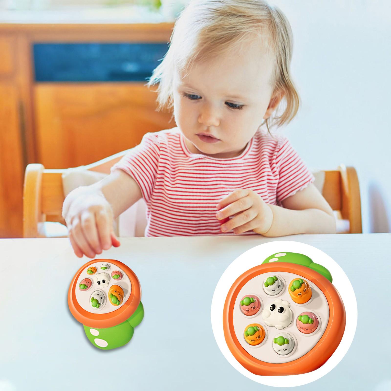 

Морковка «Бей крота» для малышей, милая игрушка для раннего образования, интерактивная для детей и родителей One Size оранжевый