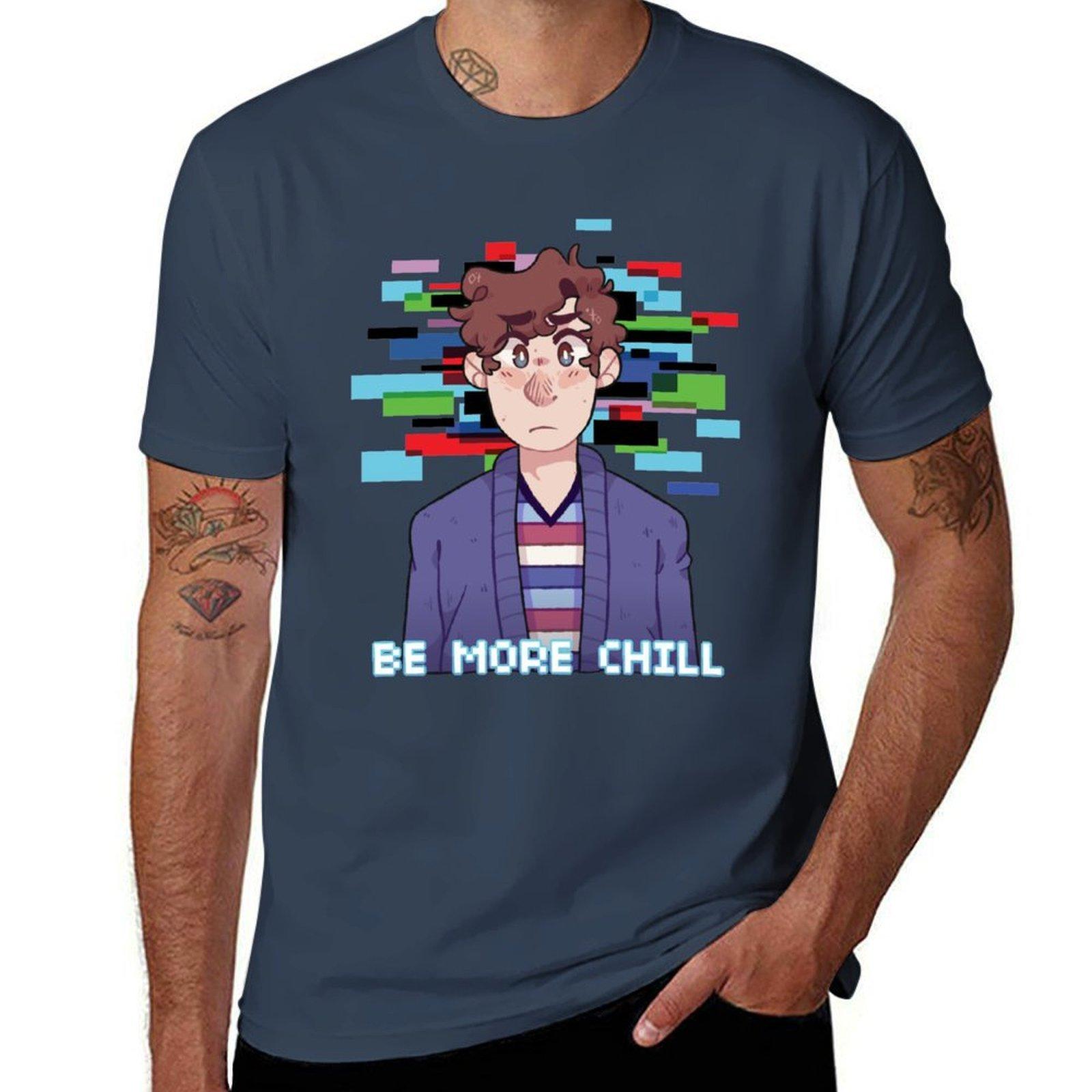 Be More Chill Jeremy Logo TShirt Modern Style Print TShirt S