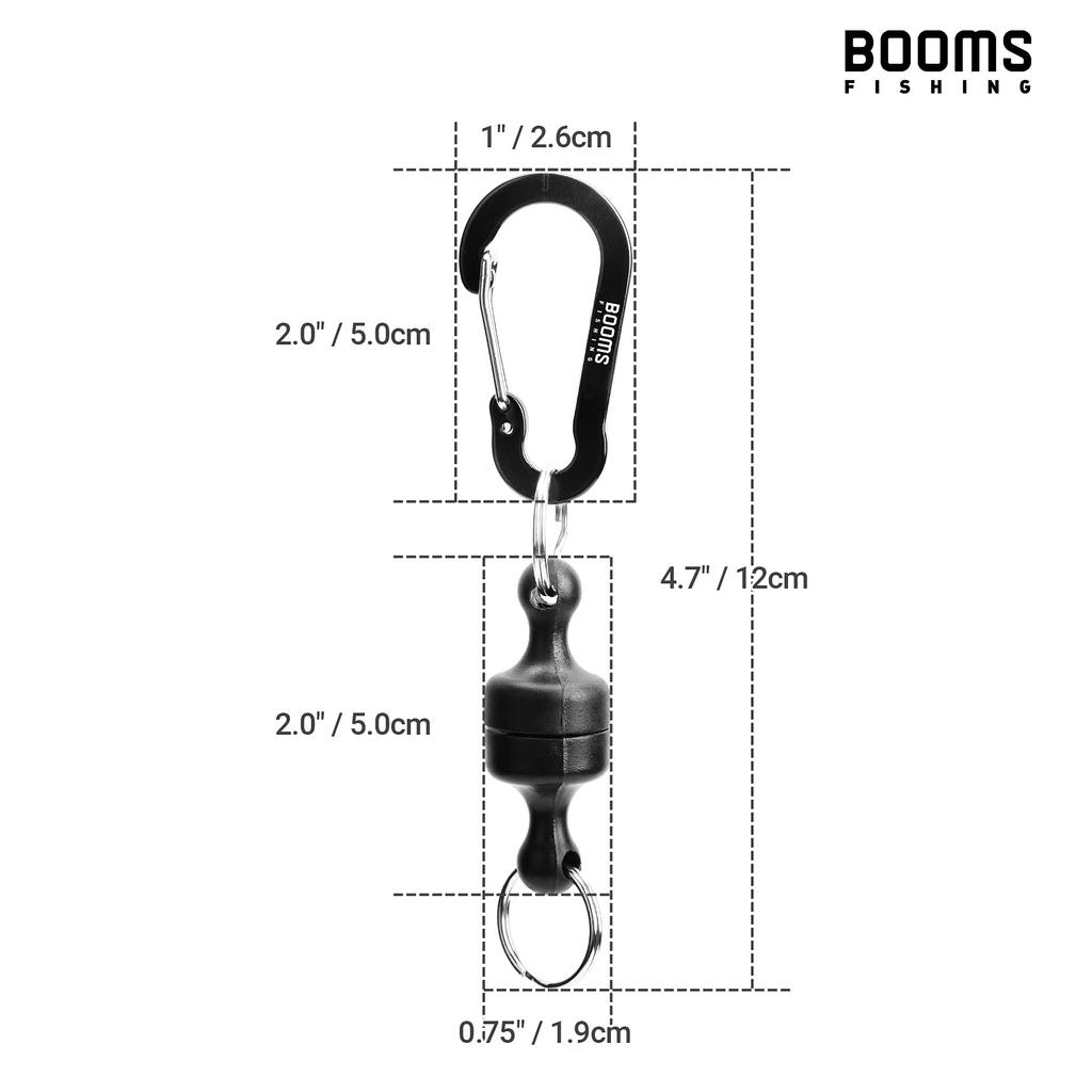Booms Fishing MRC Magnetic Releaser 2kg Black 4pcs