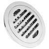 Silver Shower Floor Drain Copper Floor Drain Strainer Rustproof Drain Strainer  Garage