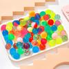 Creative Colorful Bouncy Ball Gradient Color Sequin Jumping Ball Funny High Bounce Toy Balls  Adult