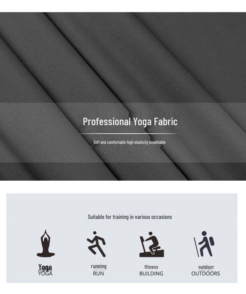 Eleganter Tanz- und Yoga-Bodysuit mit Spaghettiträgern, Brustpolstern und schönem Rückendesign, mit ausgestellten langen Hosen.