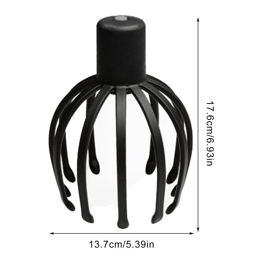 Electric Octopus Head Massager Deep Scalp Massage 3 Modes Vibrating Head Massager Octopus Claw Scalp Massage Tool