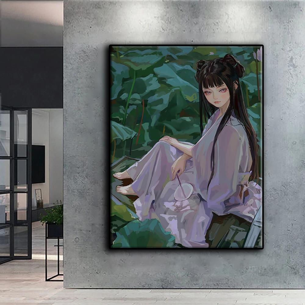 

DIY 5D алмазная живопись в китайском стиле, набор для вышивки крестом, полная дрель, вышивка, мозаика, художественная картина, стразы, подарок Full Round 20X30CM